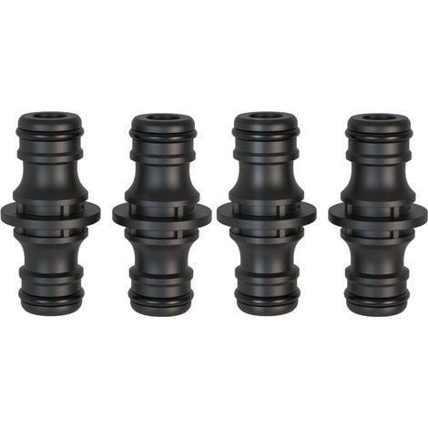 4-teiliges Verbindungsstück, 1/2"-gartenschlauchkupplung – Verbindungsstück Für Sichere Schlauchverbindung, Verbindet Zwei Verlängerungsschläuche