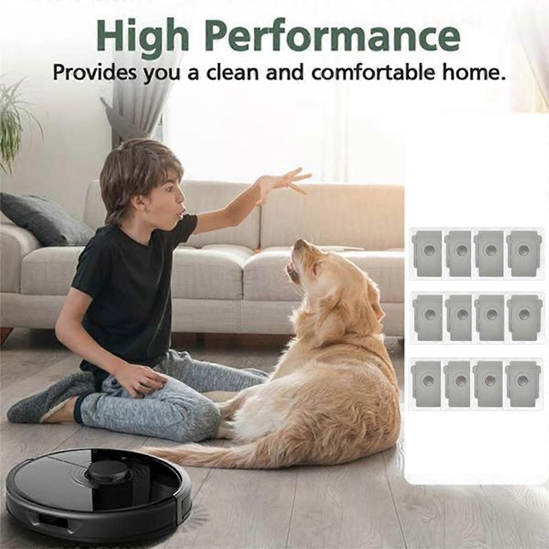 12er-pack Staubbeutel Kompatibel Mit Irobot Roomba Combo J9+ Und Combo J7+/plus: Langlebiges Staubsaugerzubehör.