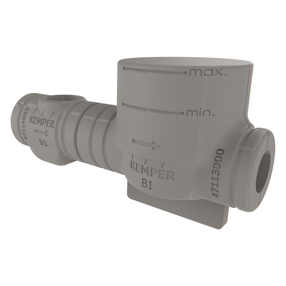 Kemper Dämmschale Für Wz-kombi Classic Mit Verschlussclips, Dn 20, Polyethylen, Figur 471 16