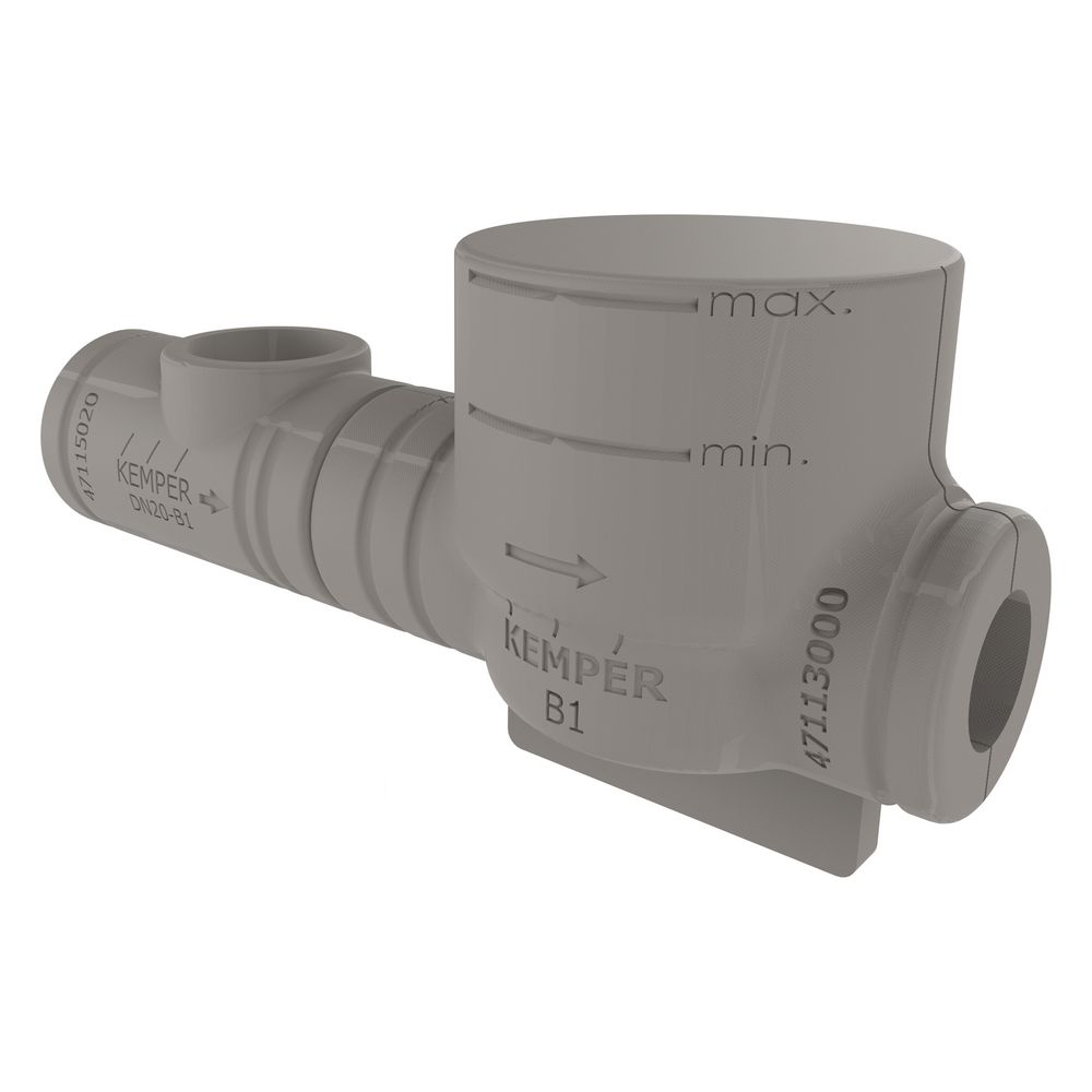 Kemper Dämmschale Für Wz-kombi Classic-vav Mit Verschlussclips, Dn 20, Polyethylen, Figur 471 17