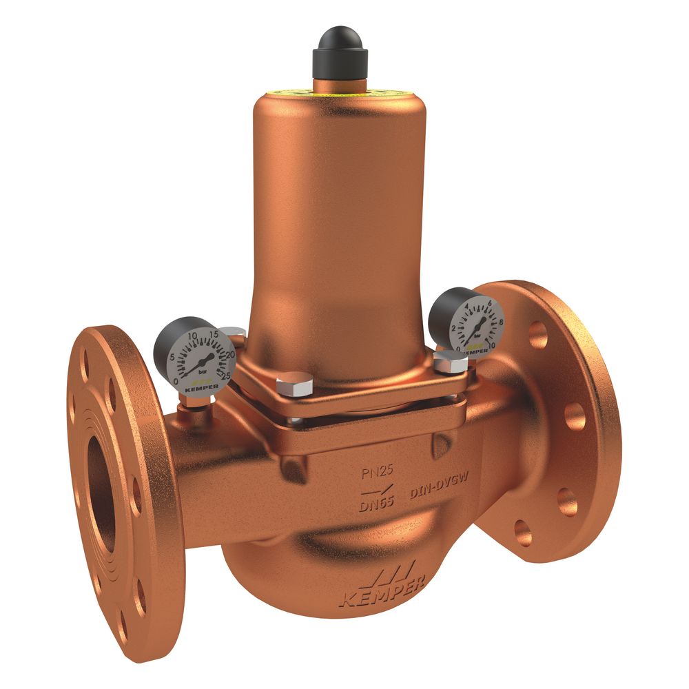 Kemper Flanschen-druckminderer, Dn 80, Pn 25, Figur 711 00