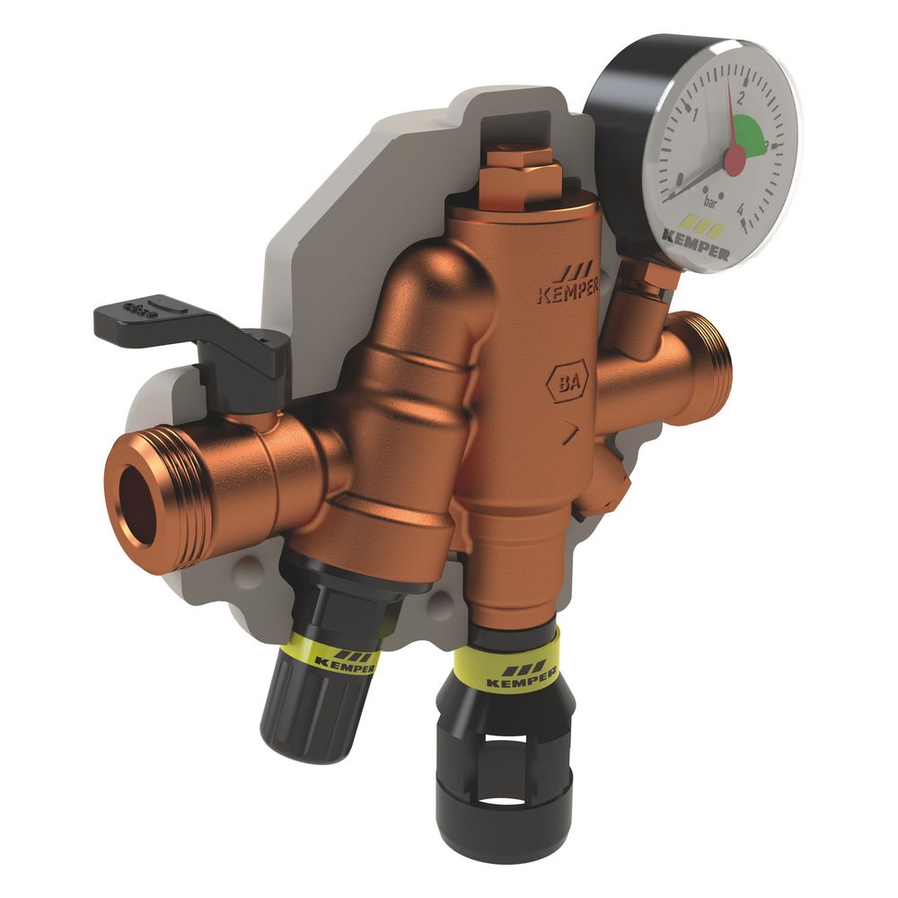 Kemper Heizungsbefüllkombination Ba Dn 20 Ag, Pn 10, Figur 365 0g