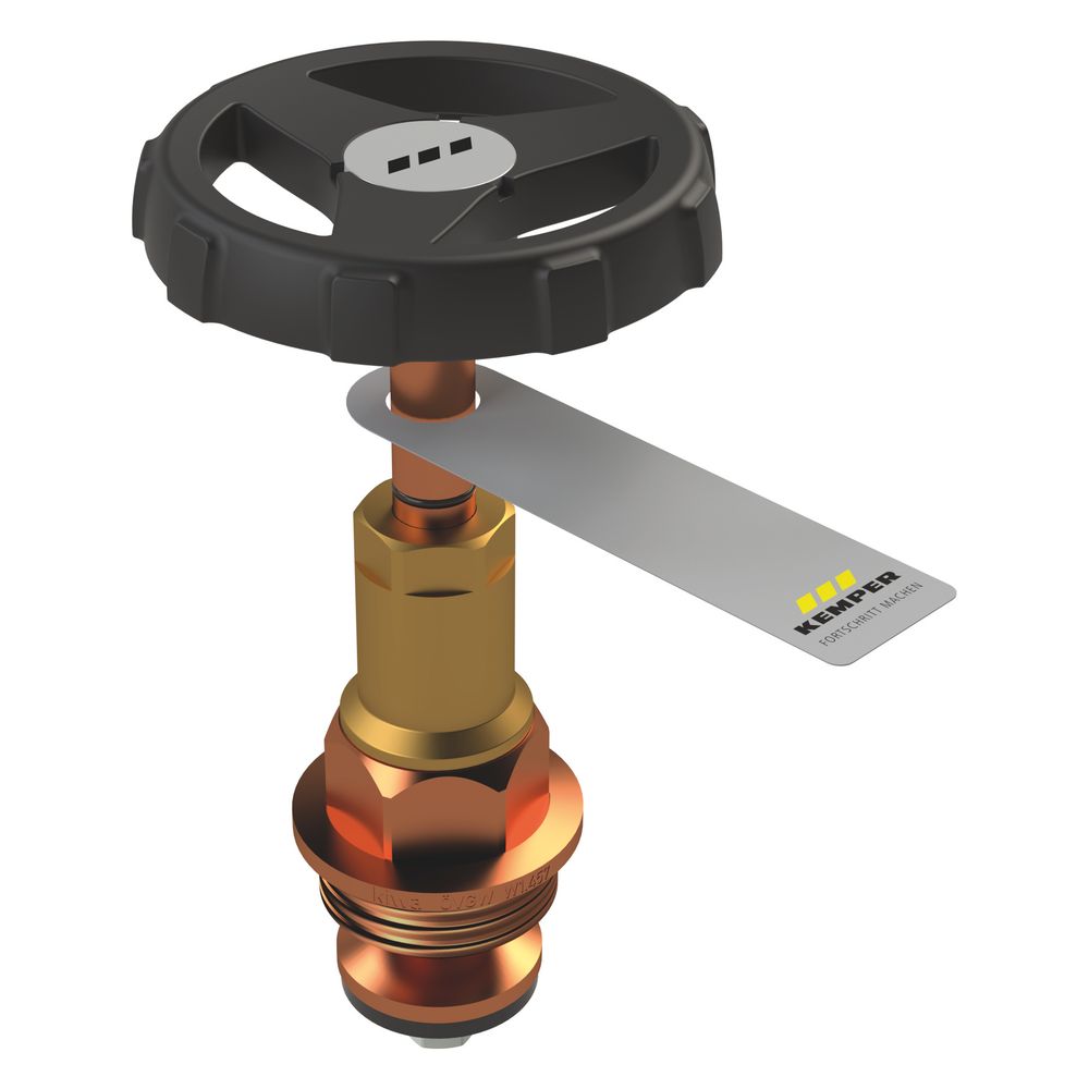 Kemper Weser Absperr-oberteil, Epdm-sitzdichtung Dn 80, Für Figur 173, 183 Und 190, Rotguss, E010117302080kp