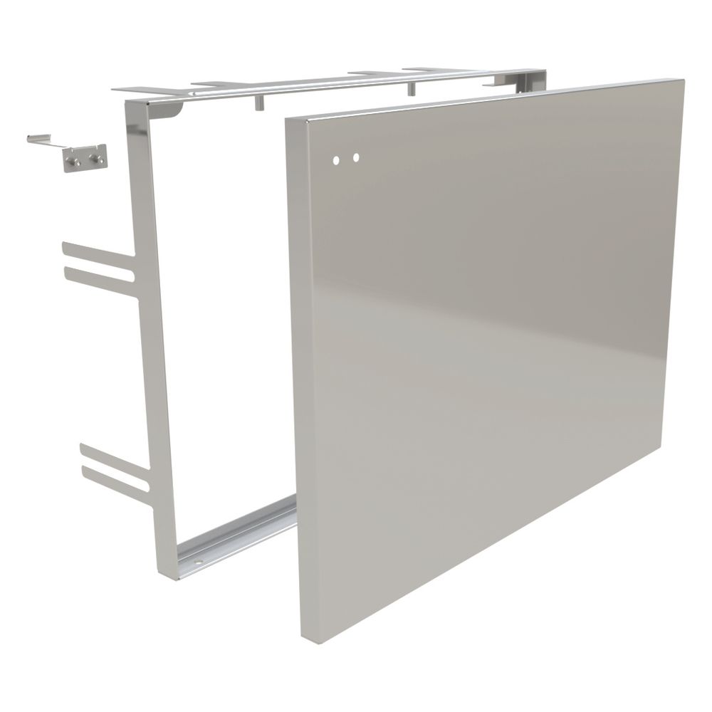 Kemper Einbaurahmen Und Wechseldeckel Up Mit Tiefenausgleich Für Khs Hygienespülung, 6890401800