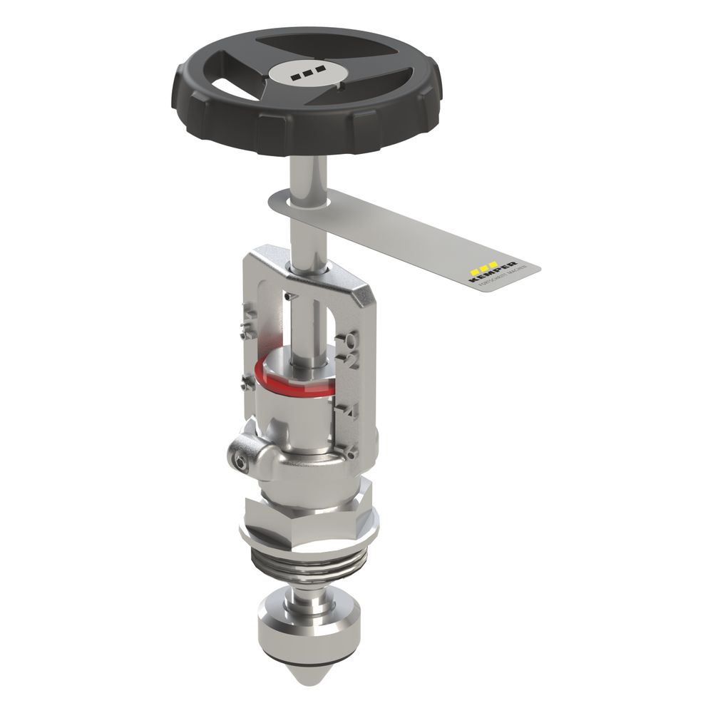Kemper Niro Drosseloberteil, Dn 15, Epdm-sitzdichtung, Edelstahl, E012007800015kp