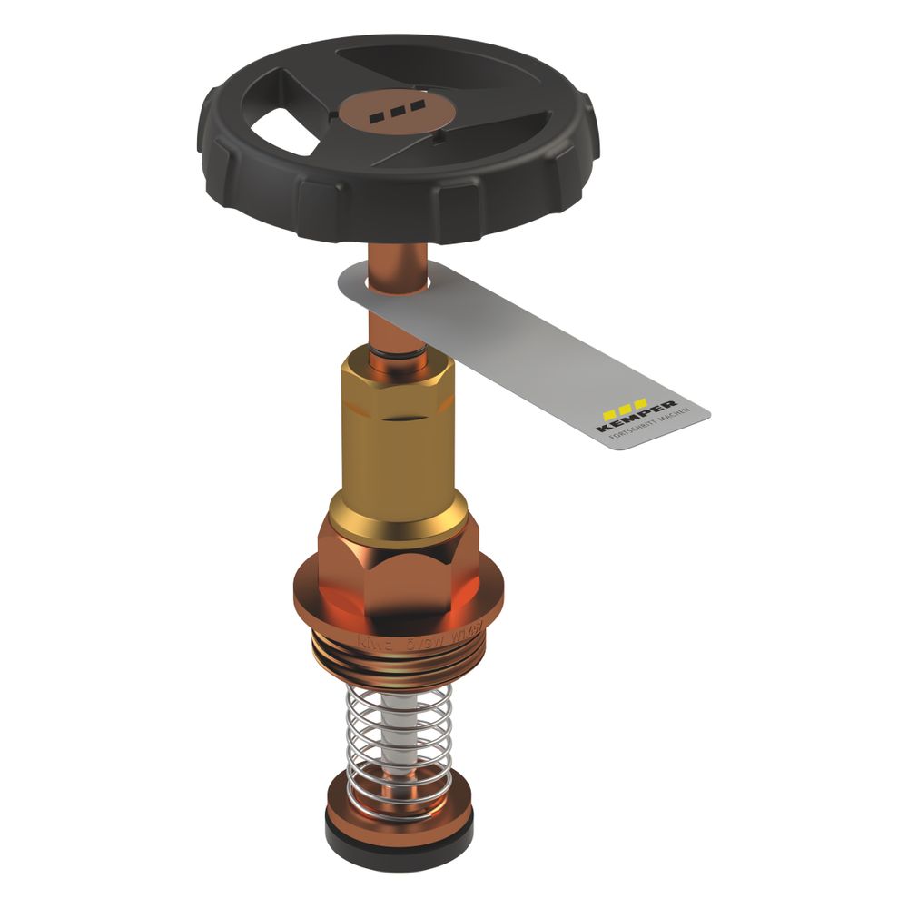 Kemper Krv Absperr-oberteil Mit Rückflussverhinderer, Epdm-sitzdichtung Dn 32 Für Figur 160/193, Rotguss, E010116001032kp