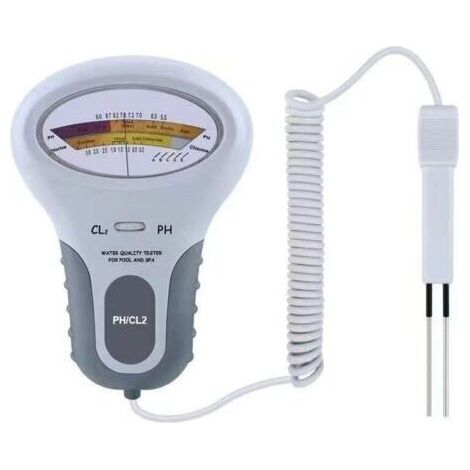 Pc102 Cl2 & Ph Dtecteur De Qualit De L'Eau De Piscine Ph Analyseur De Qualit De L'Eau Portable Testeur De Chlore Rsiduel De Piscine