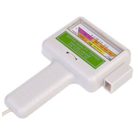 Pair Testeur De La Qualité De L'Eau Pc-101 Decteur De Chlore Pc-101 Ph Cl2 Avec Testeur Grand Pour La Piscine Spa Mesure