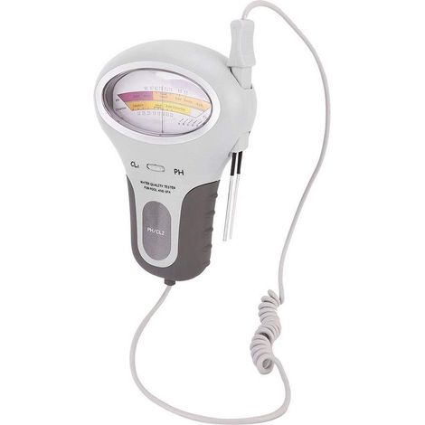 Testeur Numérique De Ph Et De Chlore De Qualité D'Eau Portable 2-en-1 Pour L'Analyse De La Qualité De L'Eau De Piscine Facile À Utiliser