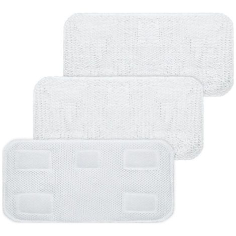 Paar Lntyq Ersatzpads Für Sienna Luna Dampfmoppkopf Für Ssm-3006, 3er-pack Mikrofaserpads