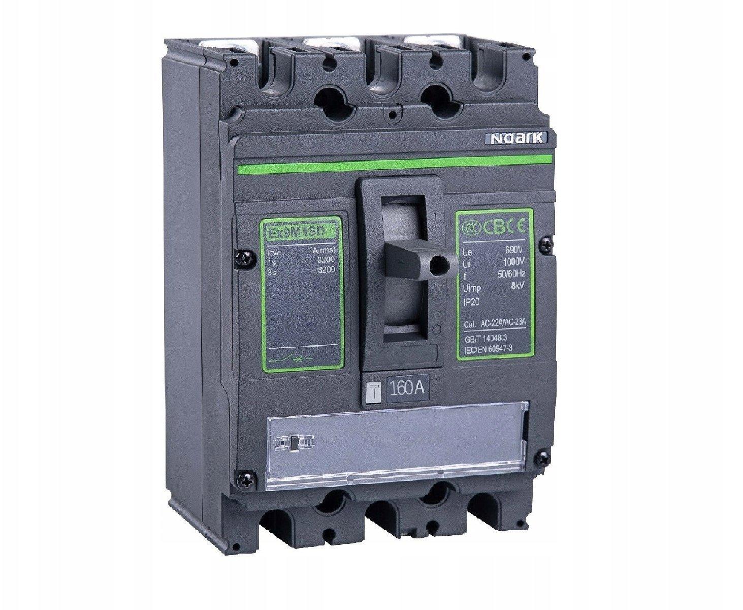Rozłącznik Noark Ex9m1sd 160 A 690 V Ac