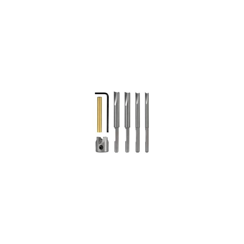 7-teiliges Drechsel-stiftschleifer-set Mit Schneidführungen, 7 Mm, 8 Mm, 3/8 Zoll Und 10 Mm Kantentrimmer-set