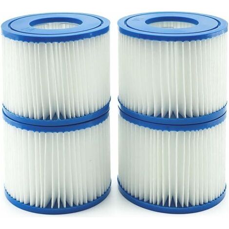 Royaluxe-éléments De Filtre Vi Pour Bestway Lay-z-spa, Éléments De Rechange Bw58323 Pour Bestway 58239 (4 Pièces)