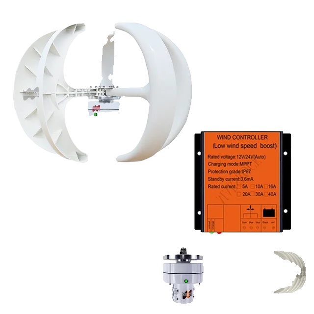 Hocheffizienter Windkraftgenerator Mit Mppt-regler