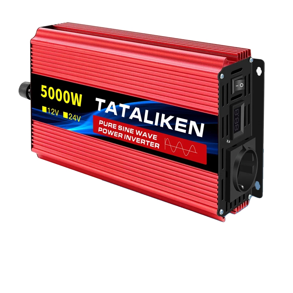 Wechselrichter, Reine Sinuswelle, Breiter Ausgangsleistungsbereich, 5000 W, Eu, 12 V, Europa