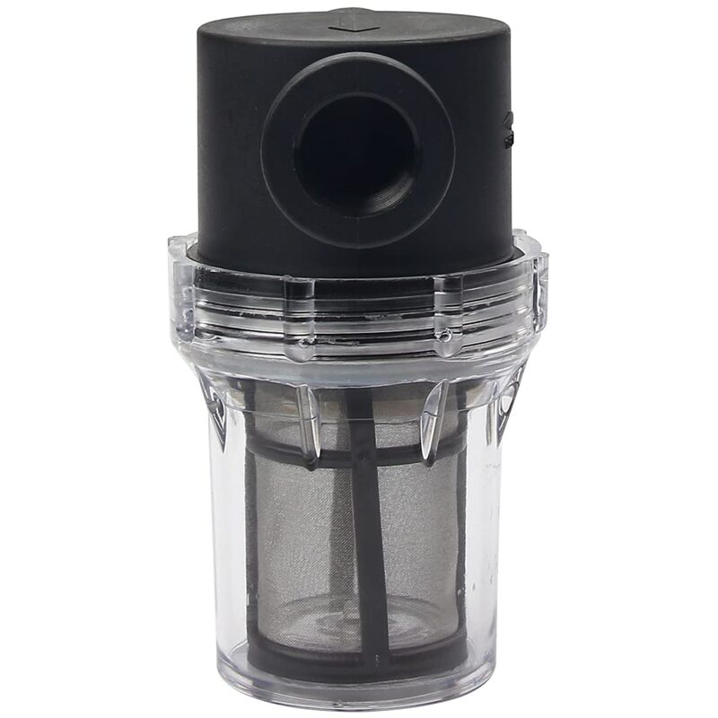 Rohrfilter, 1/2"-wasserpumpenfilter Mit 80-mesh-edelstahlsieb, Inline-filter Für Die Gartenbewässerung.