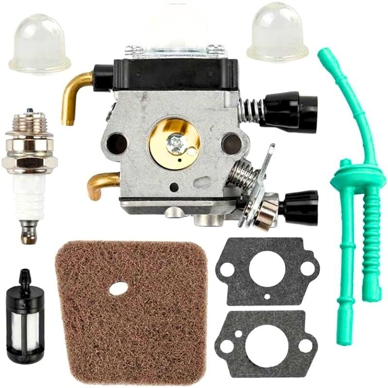 Vergaser-reparatursatz Für Stihl Fs38 Fs45 Fs46 Fs55 Fs55r Km55 Fs85 Fc55 Fs38 Und Zama C1q-s66 C1q-s71 C1q-s97 A C1q-s143 Freischneider