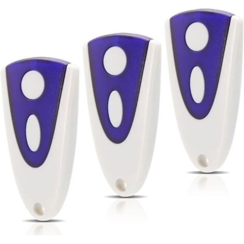 Ecleanfy - Ersatz Für Novoferm Novotron 502/504/512/514, 433,92 Mhz 2-kanal Handsender Für Garagentore, Kompatibel Mit Novoferm 502 Max43-2, Novotron 512 Mix43-2 Und Tormatic (2)