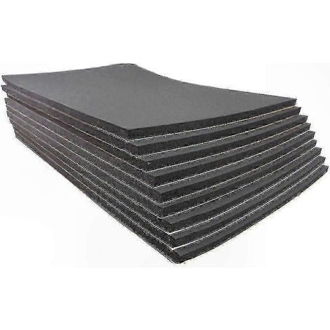 6 Mm Dicke, Selbstklebende Schaumstoff-dämmplatten Zur Fahrzeugschalldämmung, 9 Stück À 30 X 50 Cm