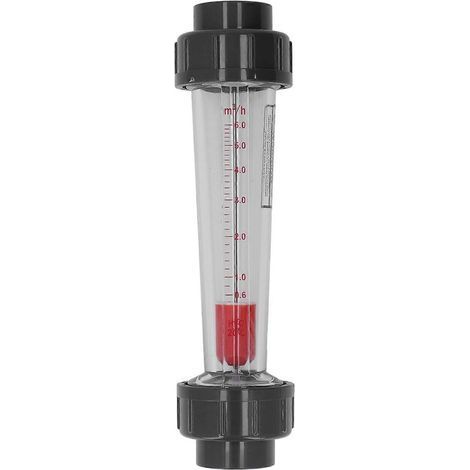 Hochpräziser Flüssigkeitsdurchflussmesser, Abs-kunststoffrohr, Wasserdurchflussmesser 0,6 Bis 6 M³/h