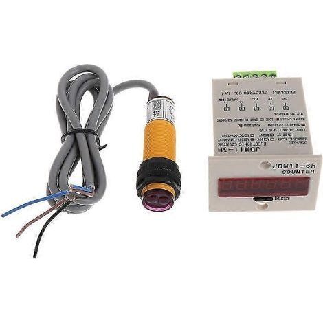 Elektronischer Zähler 1-999999, 6-stellige Led-anzeige, Fotoelektrischer Sensor