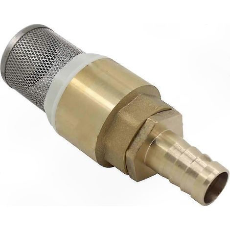 Rückschlagventil Mit Filter, 1/2"- Bis 1"-steckverbindungen, Kompatibel Mit Rohren Von 12 Bis 19 Mm Durchmesser