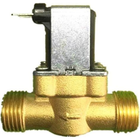 Magnetventil Aus Massivem Messing, 1/2 Zoll, Normalerweise Geschlossen, Für Wassereinlass, Für 220v2-warmwasserbereiter