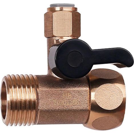 3-wege-ventile Für Wassersysteme: Einfache Installation Und Zuverlässige Funktion. Wasserdichte 3-wege-ventile Für Den Hausgebrauch. 2 Anschlüsse Aus Reinem Kupfer.