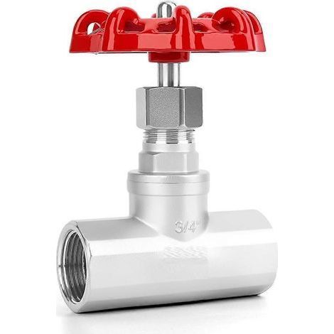 Kugelventil Typ B Aus Edelstahl, 3/4" Npt, Robustes Manuelles Drehabsperrventil Mit Einstellbarem Durchfluss