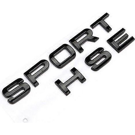 Glänzend Schwarzes Hse Sport-logo Für Die Range Rover Heckklappe