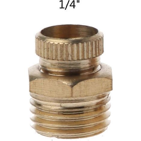 Ablassventil Aus Massivem Messing, Npt 1/4", 3/8", 1/2", Für Luftkompressoren, Tankanschlüsse, Wasserablass Für Ventilwechsel, 13 Mm 13 Mm