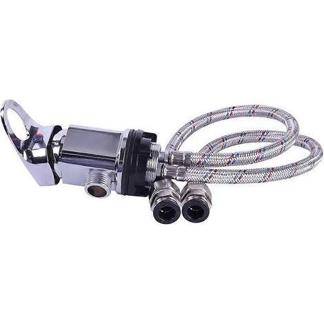 Wohnmobilzubehör: Duscharmatur Für Wohnwagen, 1/2"-auslass, 60 Cm Zulaufschlauch
