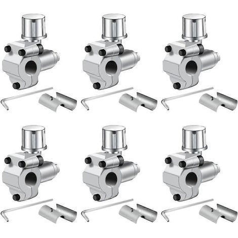 Bpv-31 6-teiliges Bohrventil-set, Einstellbare Ventile Für Klimaanlagen Und Hlk-systeme, 1/4 Zoll, 5/16 Zoll, 3/8 Zoll