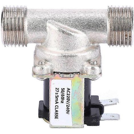 Ac220/240v Messing-elektro-wassereinlassventil G1/2 Nc Normalerweise Geschlossen