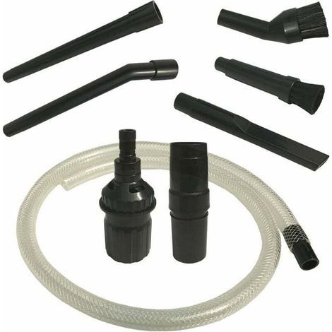Fenoplasticauniversel - Ensemble De Mini Buses/brosses Pour Aspirateur, Comprenant 8 Pièces Avec Adaptateur Pour Connexion De 32 À 35 Mm.
