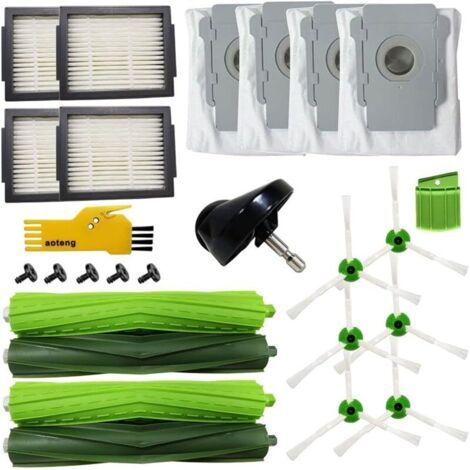 Fenoplasticakit Accessoires Pour Irobot Roomba Série I7 Pièces De Rechange Pièces De Rechange Pour I7 I7 + I7 Plus I3 Et E5 E6 E7