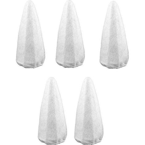 Lot De 5 Filtres De Rechange En Coton Pour Aspirateur De Piscine Portable Rechargeable