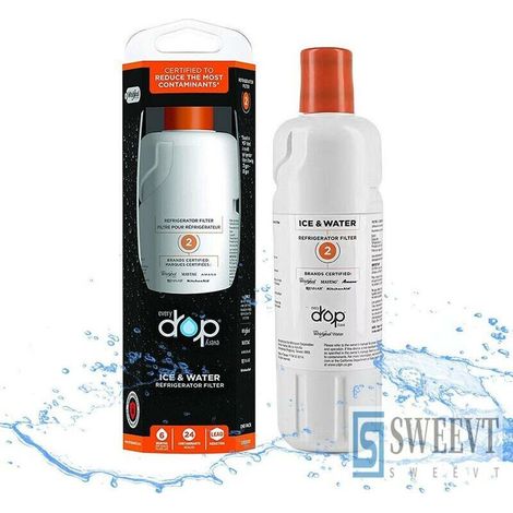 Bardusch-packung Mit 1 Filter Für Everydrop By Whirlpool Eis- Und Wasserspender 2 Kühlschrank, Edr2rxd1