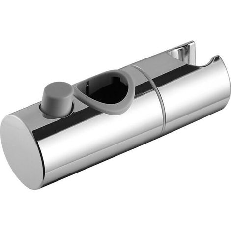 Support De Douche Réglable En Hauteur – Abs Durable – Rotation 360° – Compatible Tringles 25mm – Installation Facile Sans Outil