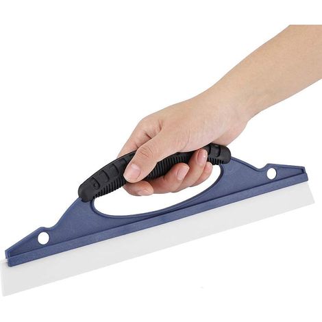 Raclette En Silicone Polyvalente Pour Fenêtre, Raclette De Porte De Douche Raclette De Vitre De Voiture Lame D'Essuie-glace En Silicone