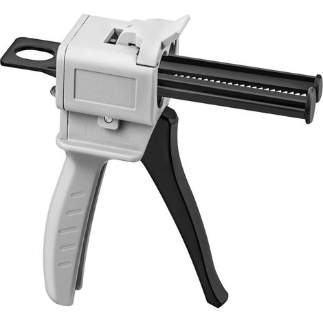 Pistolet À Colle Époxy 50ml – Ratios De Mélange 1:1 Et 2:1 – Matériaux : Fibre Pa+ Et Aluminium – Pour Verre, Céramique Et Métal - 1pour