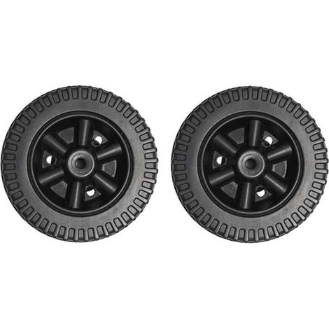 Lot De 2 Roues De Barbecue 15,2 Cm – Roues En Plastique Robustes – Installation Facile – Pour Barbecues À Gaz Charbroil – Noir