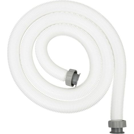 Tuyau D 38 L 3,0 M + Connecteurs Filetés Blanc