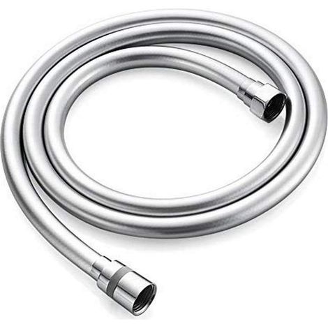 G852-18 Flexible Anti-torsion, Tuyau De Douche 1.8 M, Caoutchouc, Blanc