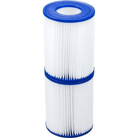 Lot 2 Cartouches Filtre Piscine – Type Ii – Pompe À Filtre – Référence 58094 – Accessoires