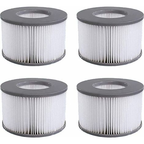 Lot 4 Cartouches Filtrantes – Rechange Piscine Gonflable Mspa – Jacuzzi