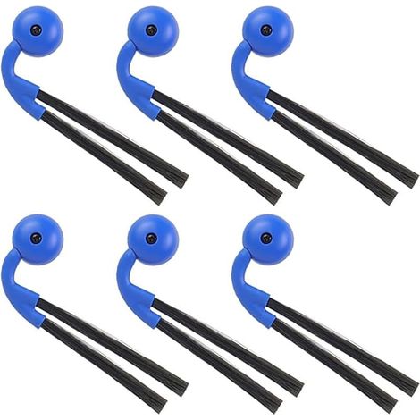 Lot De 6 Brosses Latérales De Rechange Pour Aspirateur Robot Ecovacs Deebot X9 Pro Omni