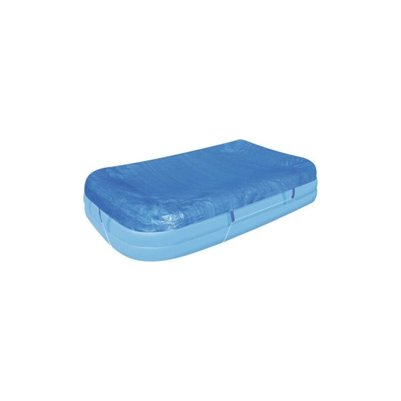 Rechteckige Poolabdeckung 305 X 183 Cm, Aufblasbare Poolabdeckung Für Rechteckige Aufstellpools – Schutz Vor Staub Und Regen, 305 X 183 Cm