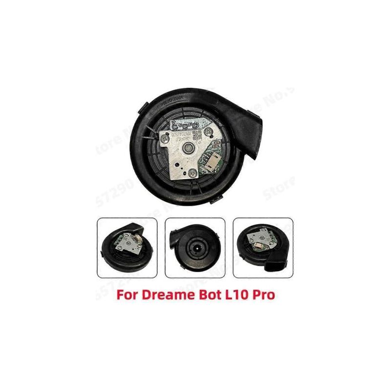 Ersatzteile Für Das Lüftermodul Des Dreame Bot L10 Pro, D10 Plus, D9 Max Und Z10 Pro Saugroboters: Lüftermotor Und Teppichbürstenzubehör.