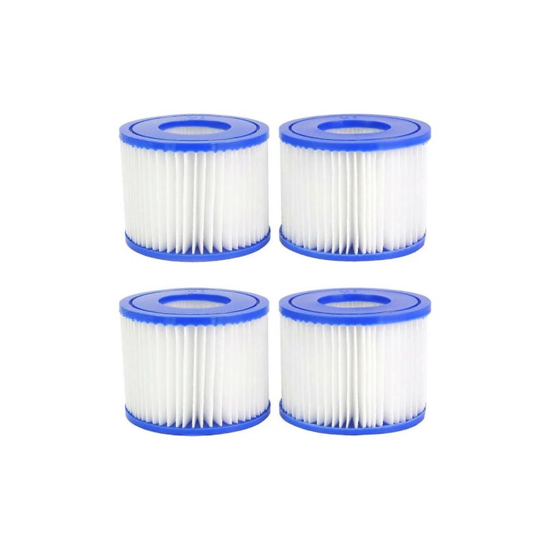 Mallez Vi Filterkartusche Für Bestway, Spa-filter, Lay-z-spa Poolfilterkartuschen, Paris, Miami, Las Vegas, Monaco, Palm Springs, 2 Fi